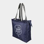 Navy Blue Fabric-Polyester Bag, , small image number null