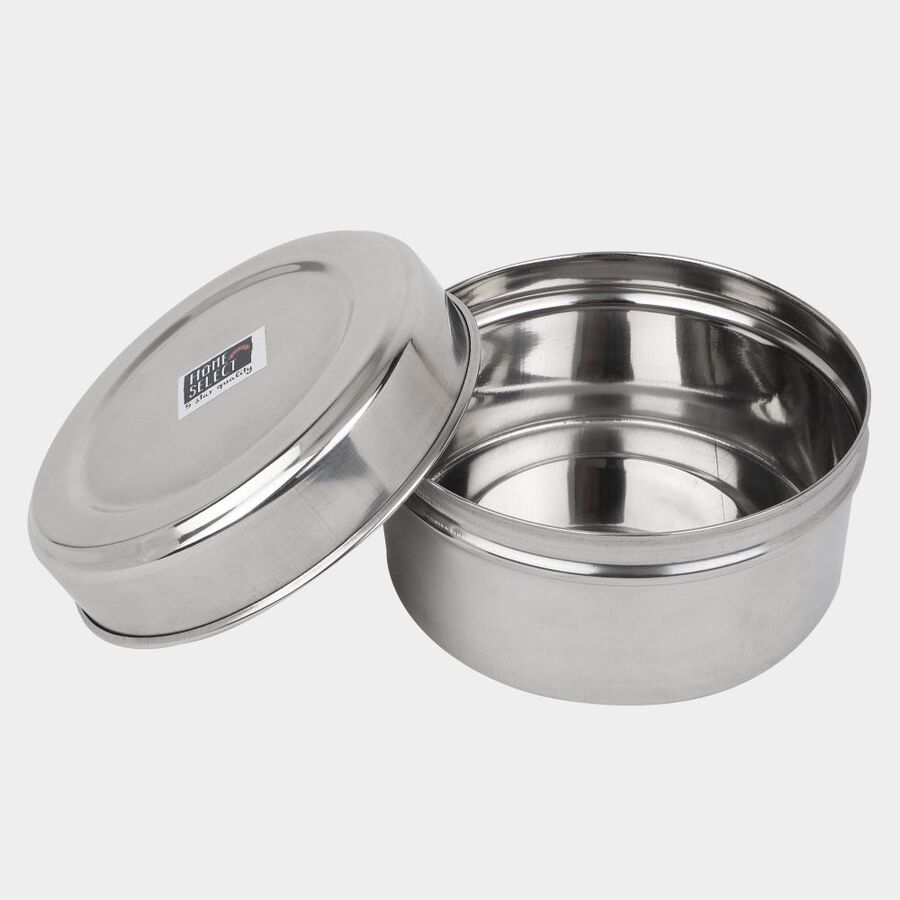 250 ml Stainless Steel Poori Dabba, , large image number null