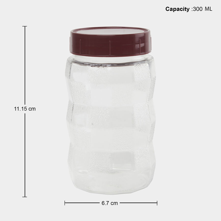 300ml Plastic Container Set of 6, , large