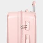 8-Wheel Light Pink Polycarbonate Hard Case Trolley, Medium, , small image number null