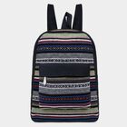 Women's Black Fabric Backpack, , small image number null