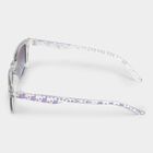 Kid's Plastic Clear Glass Wayfarer Sunglasses, , small image number null