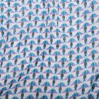 Women's Blue Polyester Scarf, , small image number null
