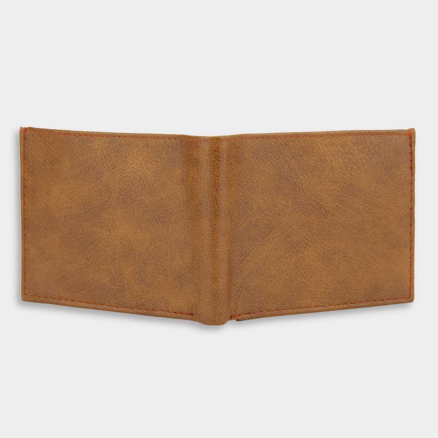 Men PU Tan Wallet, , large image number null