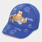 Kid's Blue Fabric Cap, , small