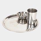 Steel Dinner Set 3 Pcs, , small image number null