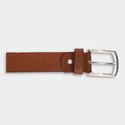 Men's Tan Leather Casual Belt, , small image number null