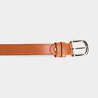 Women's Beige Polyurethane Belt, , small image number null