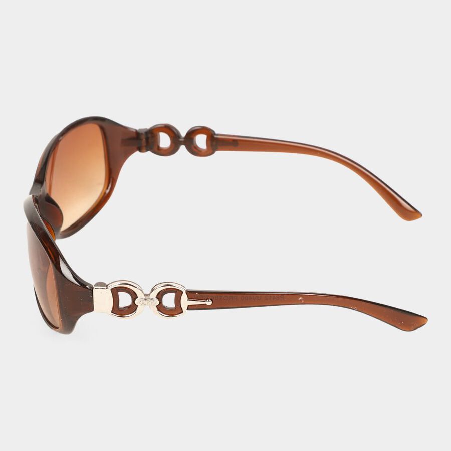 Women's Plastic Gradient Oval Sunglasses, , large image number null