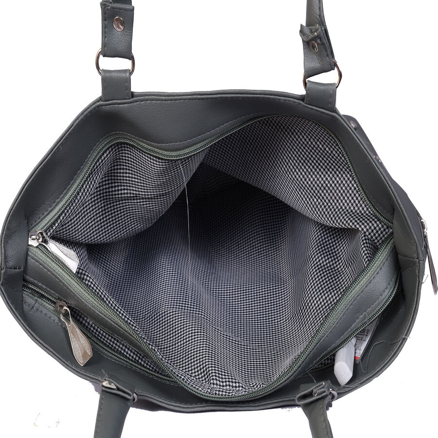 Women's Polyurethane Tote Bag, Medium Size, , large image number null