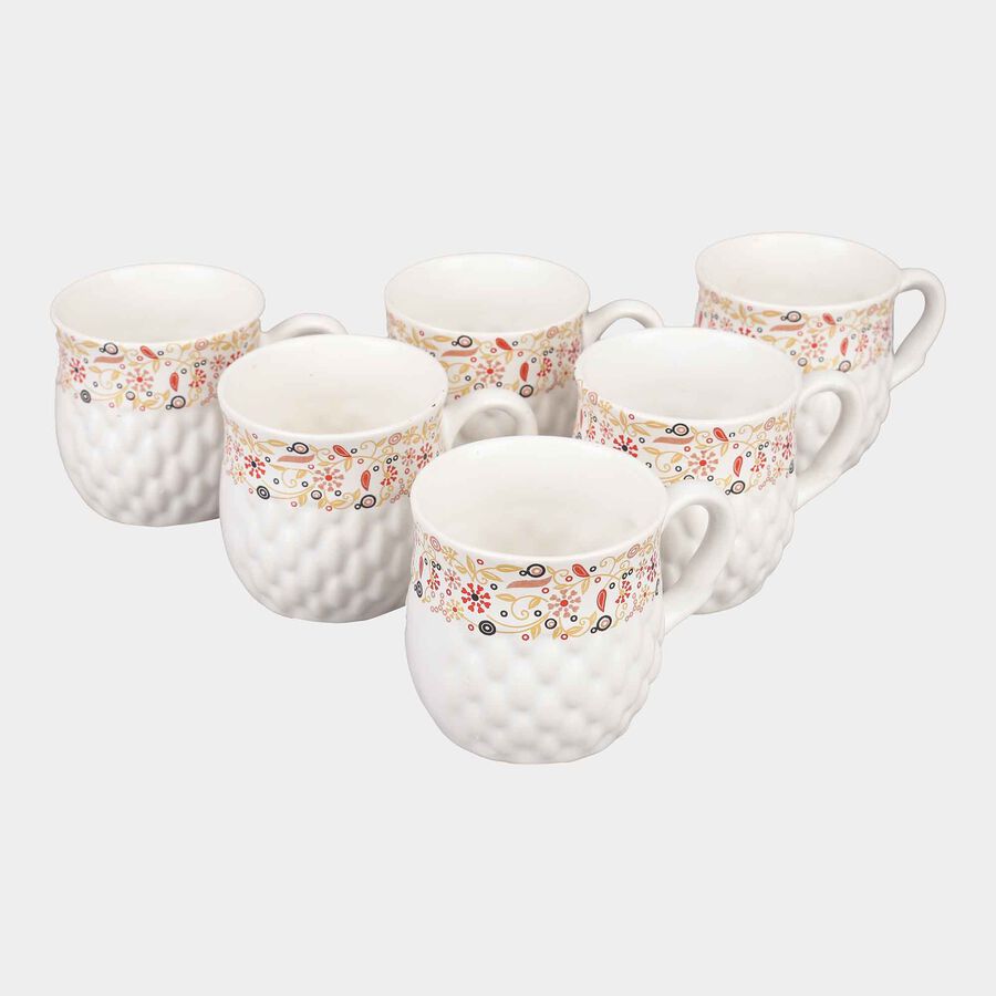 120 ml Stoneware Cup, Set of 6, , large image number null