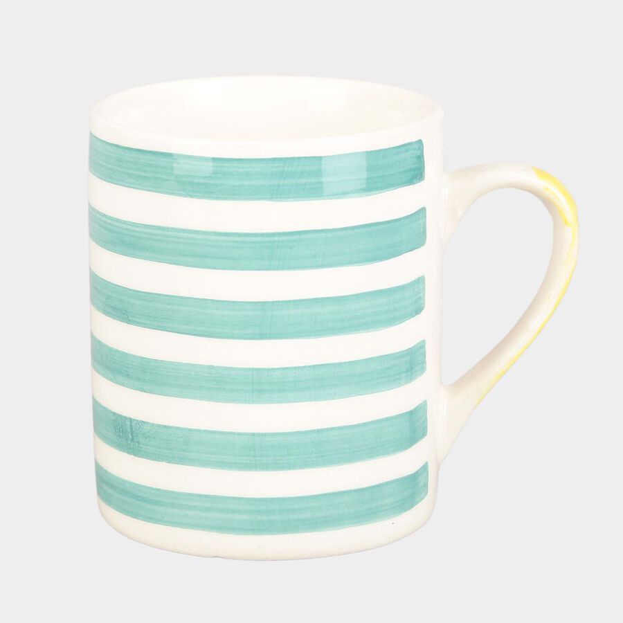 300 ml Stoneware Mug, Hand Painted Colour, , large image number null