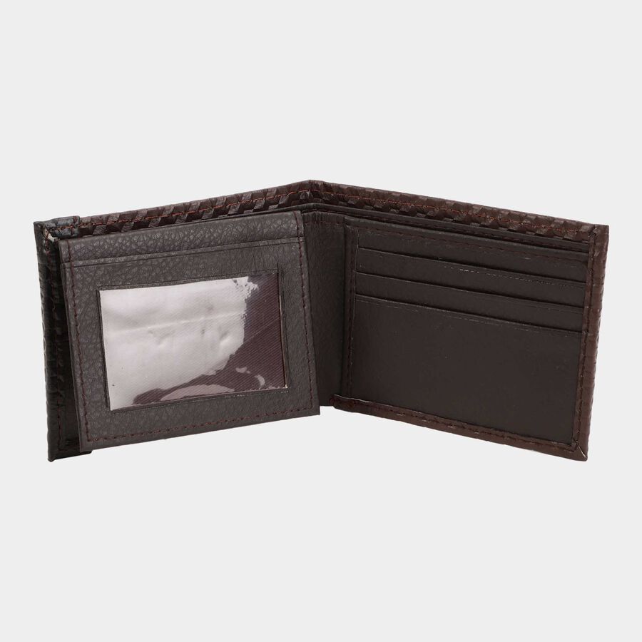 Men's Bi Fold Wallet, Polyurethane, , large image number null