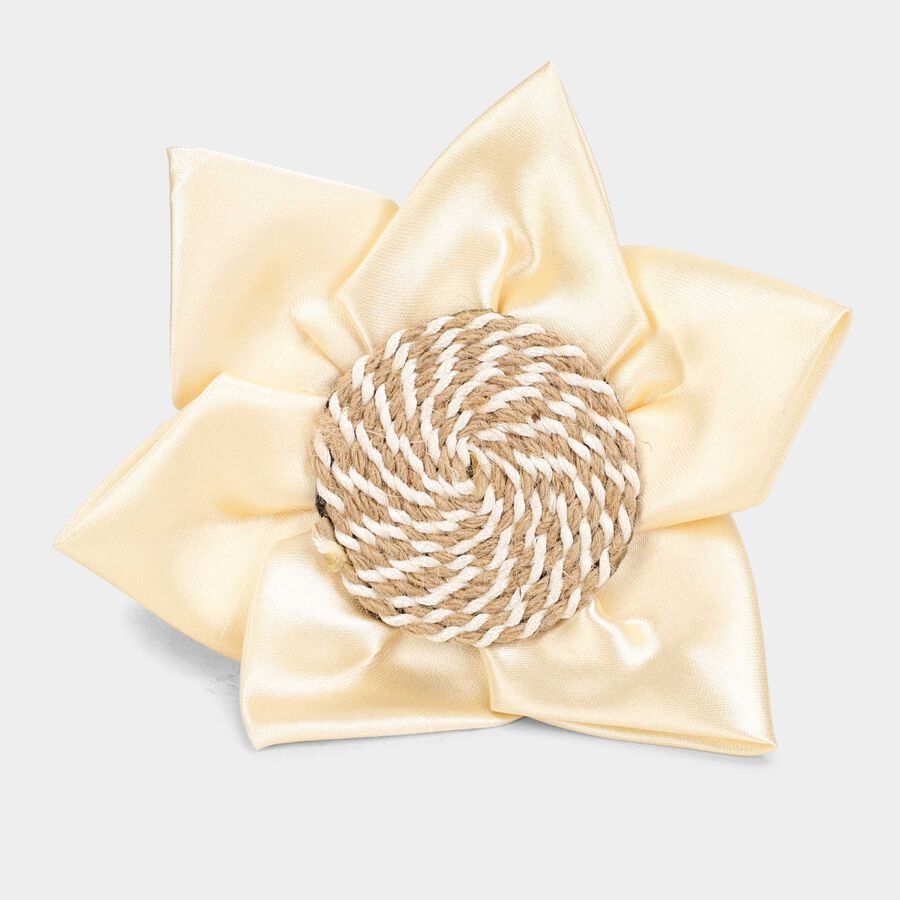 Cream Microfiber Tieback Rope, , large image number null