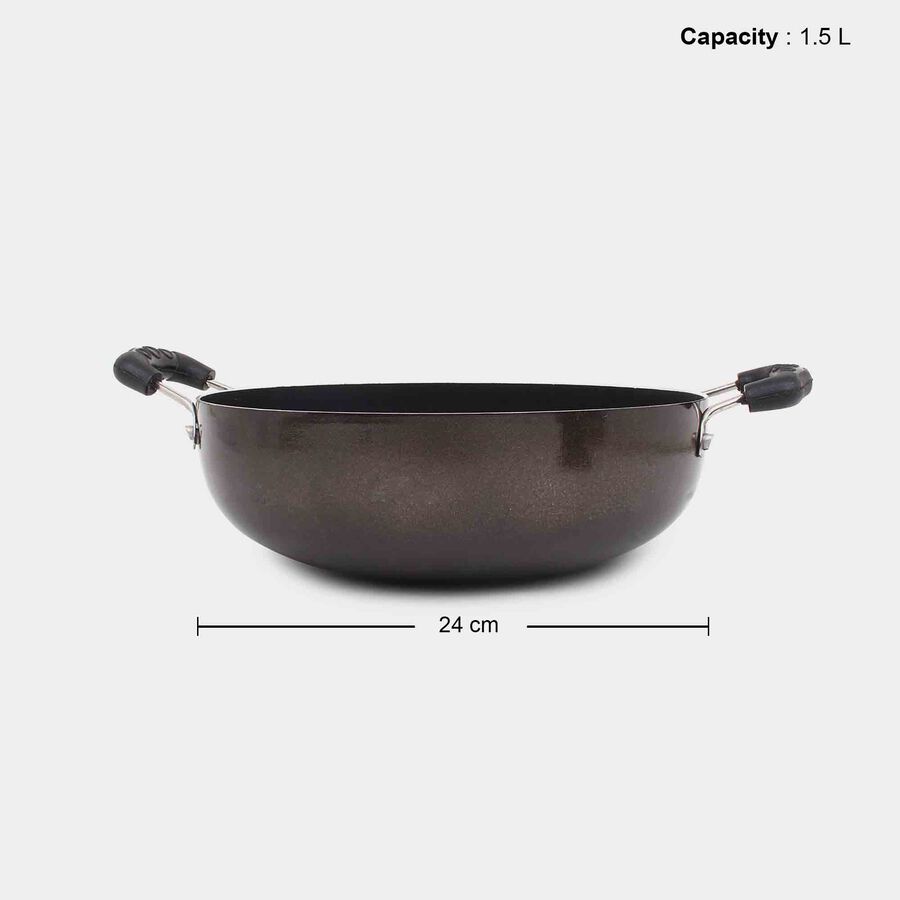 नॉन स्टिक कढ़ाई - 24cm (1.5 लीटर), , large image number null