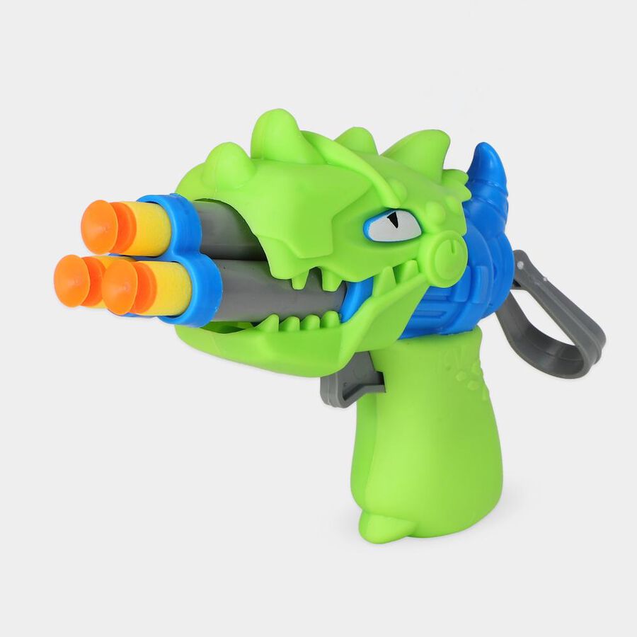 Kid's Dinosaur Soft Dart Blaster Toy Gun with Suction Bullets, , large