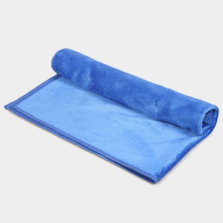 97 GSM Navy Blue Microfiber Hand Towel, , large image number null