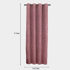 5 ft. Wine Polyester Curtain, , small image number null