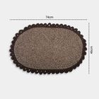 Brown Braided Doormat, , small image number null