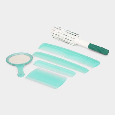 Plastic Comb With Mirror Set of 5