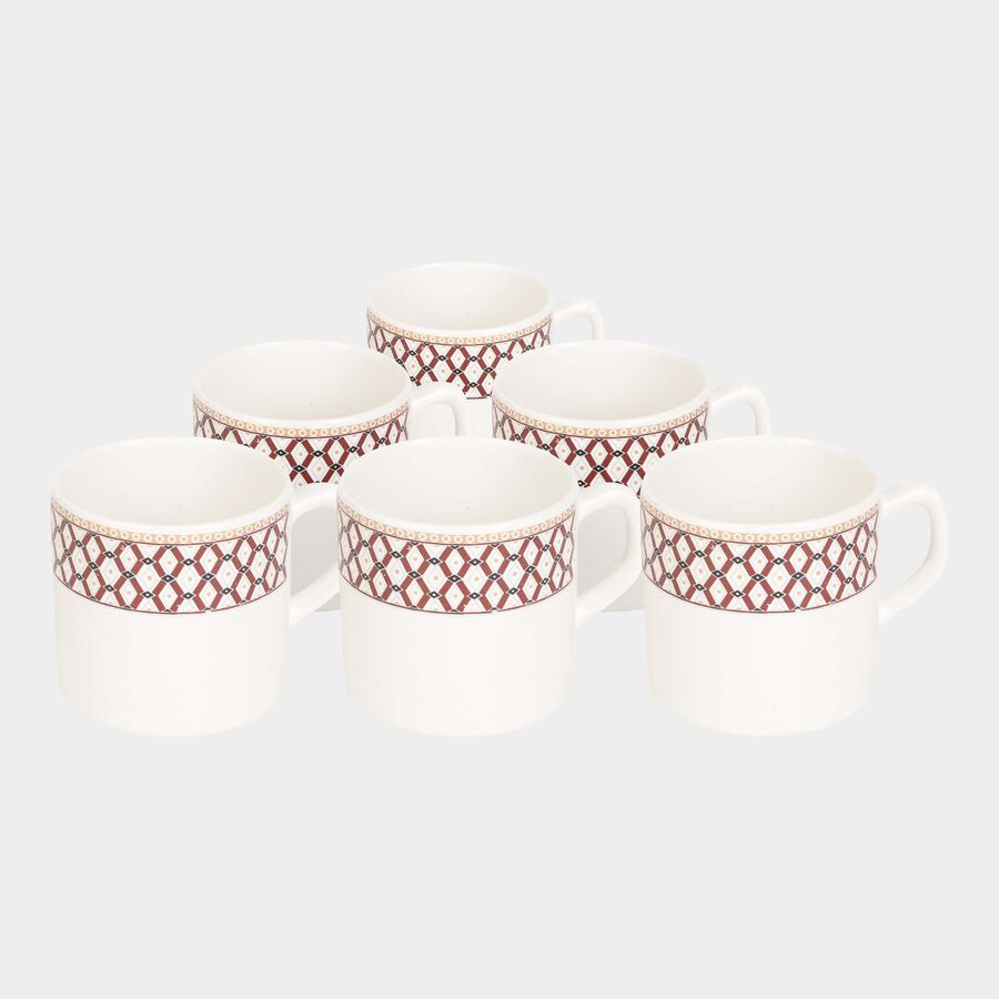 120 ml Stoneware Cup, Set of 6, , large image number null