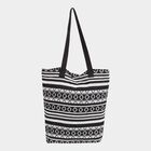 Women's Printed Canvas Shopping Bag, Medium, , small image number null