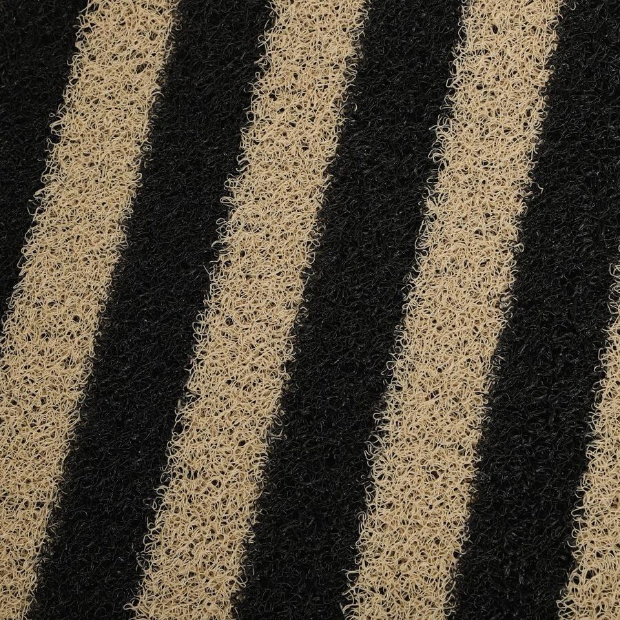 Anti-Skid Beige Polypropylene Door Mat, , large image number null