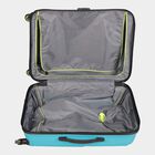 4-Wheel Blue Polypropylene Hard Case Trolley, Medium, , small image number null