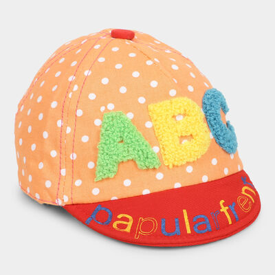 Orange Polka Dots Kid's Cap