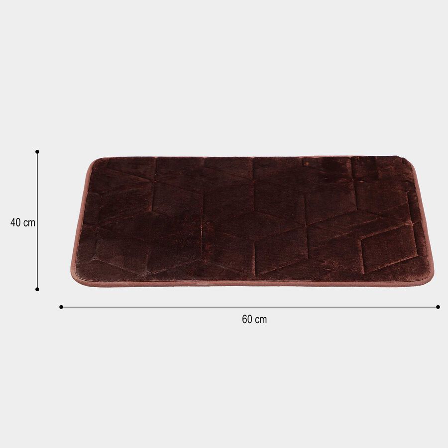 Anti-Skid Absorbent Polyester Bath Mat, , large image number null