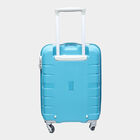 4-Wheel Blue Polypropylene Hard Case Trolley, Small, , small image number null