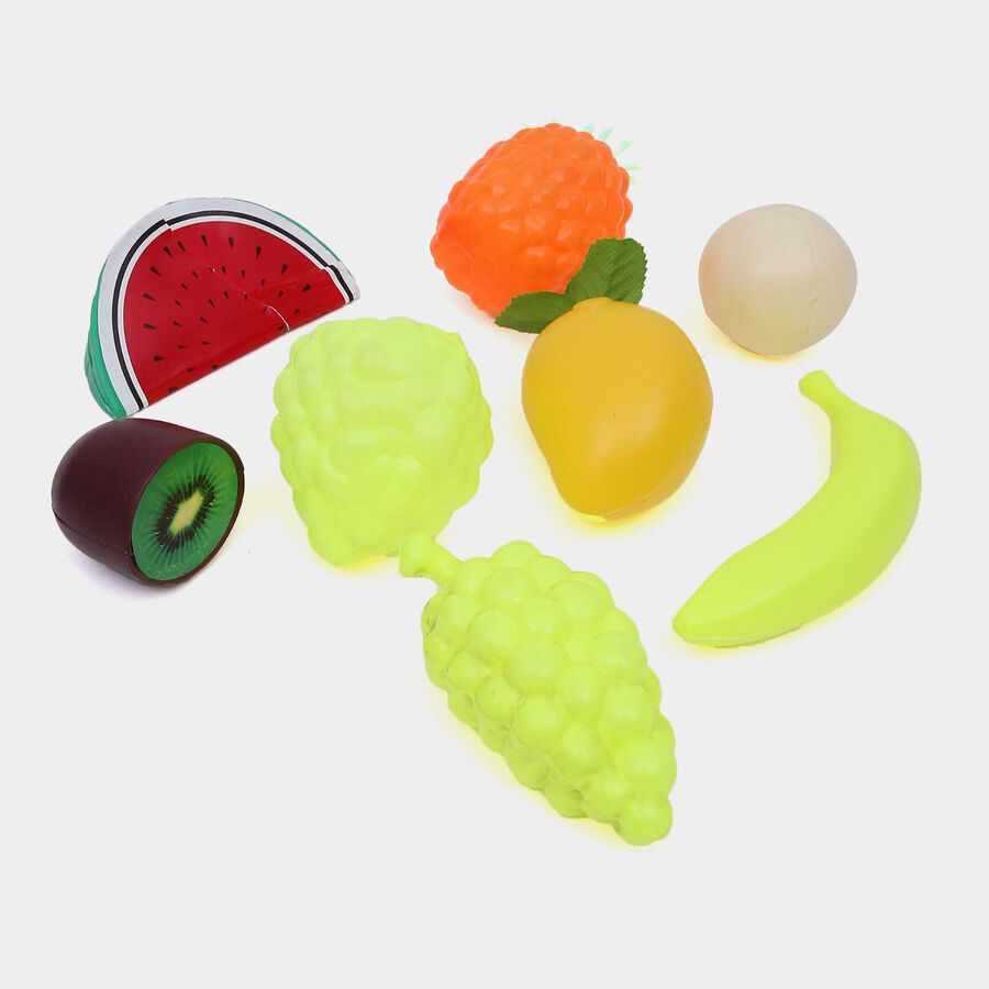 Plastic Fruit Set of 8, , large image number null