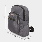 Women's Grey Canvas Backpack, , small image number null
