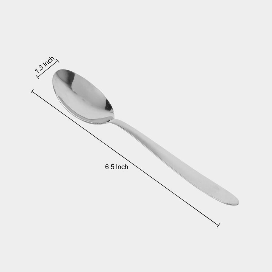 Set of 4 Stainless Steel Baby Spoons, , large image number null