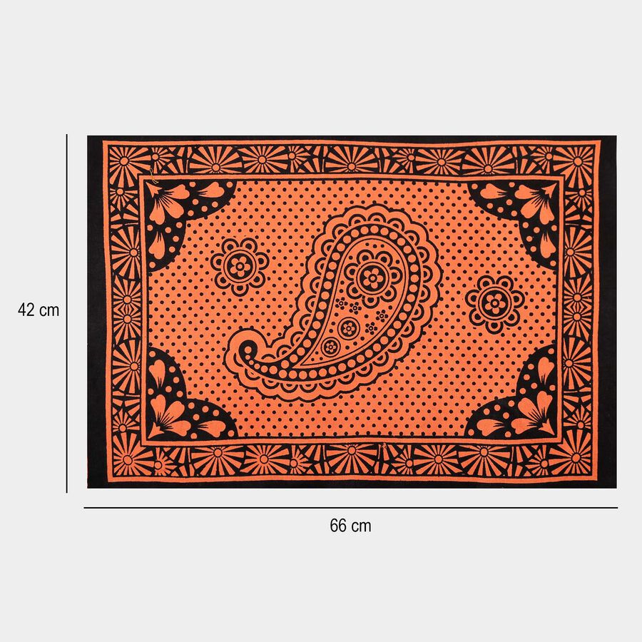 Printed Cotton Blend Pillow Cover, , large image number null