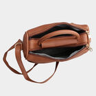 Women Plain Tan Sling Bag, , small image number null