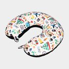 White Memory Foam Neck Pillow, , small image number null