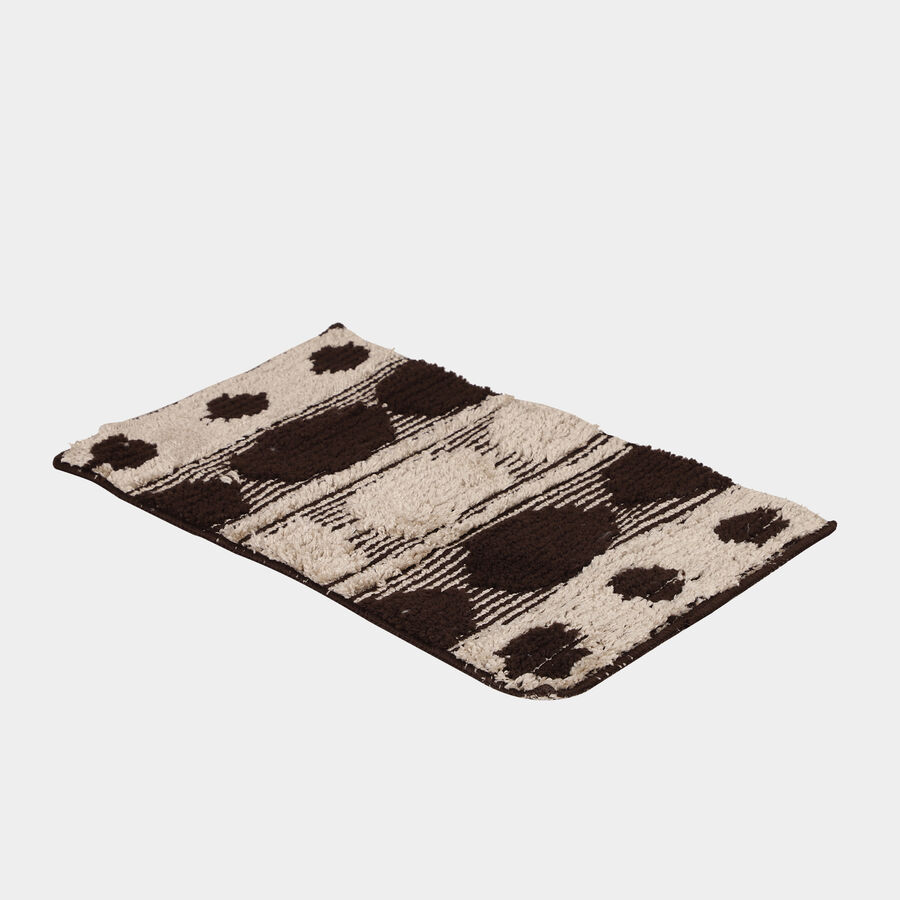 Anti-Skid Brown Polyester Door Mat, , large image number null