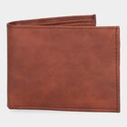 Men's Brown PU Wallet, , small