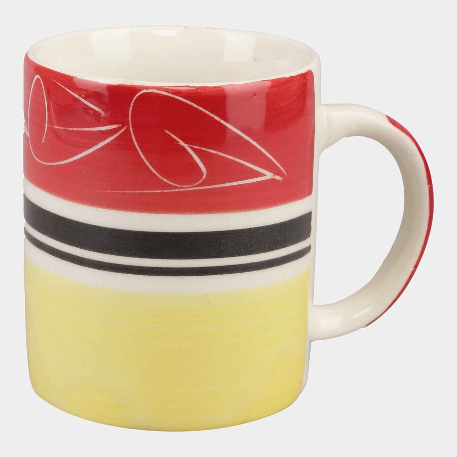 300 ml Stoneware Mini Mug, Hand Painted Color, , large image number null