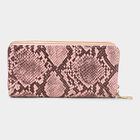 Women's Colour Block Polyurethane Long Wallet, , small image number null
