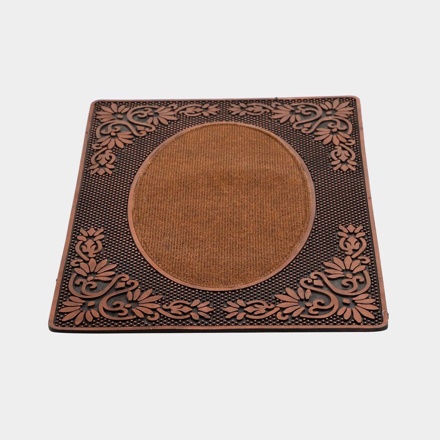 Anti-Skid Brown Rubber Door Mat, , large image number null