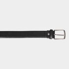 Men's Black Polyurethane Casual Belt, , small image number null