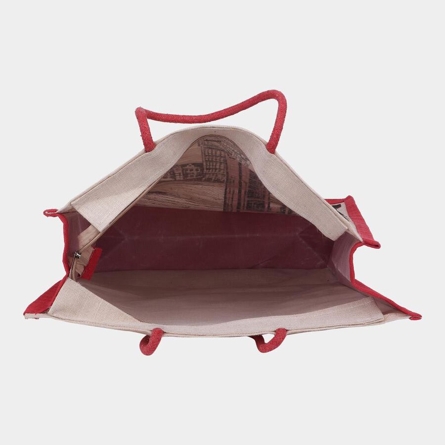 Red Jute Bag, , large image number null