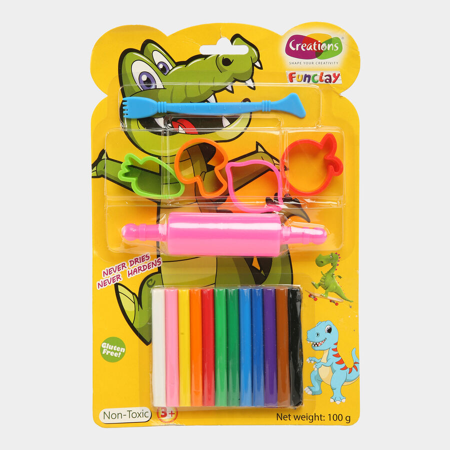 Modelling Clay Set, 12 Shades, , large image number null