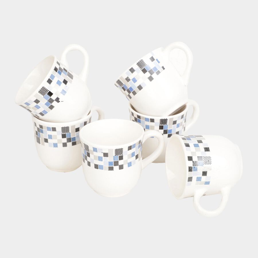 120 ml Stoneware Cup, Set of 6, , large image number null