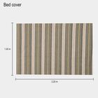 Dark Green Microfiber Bedcover, , small image number null