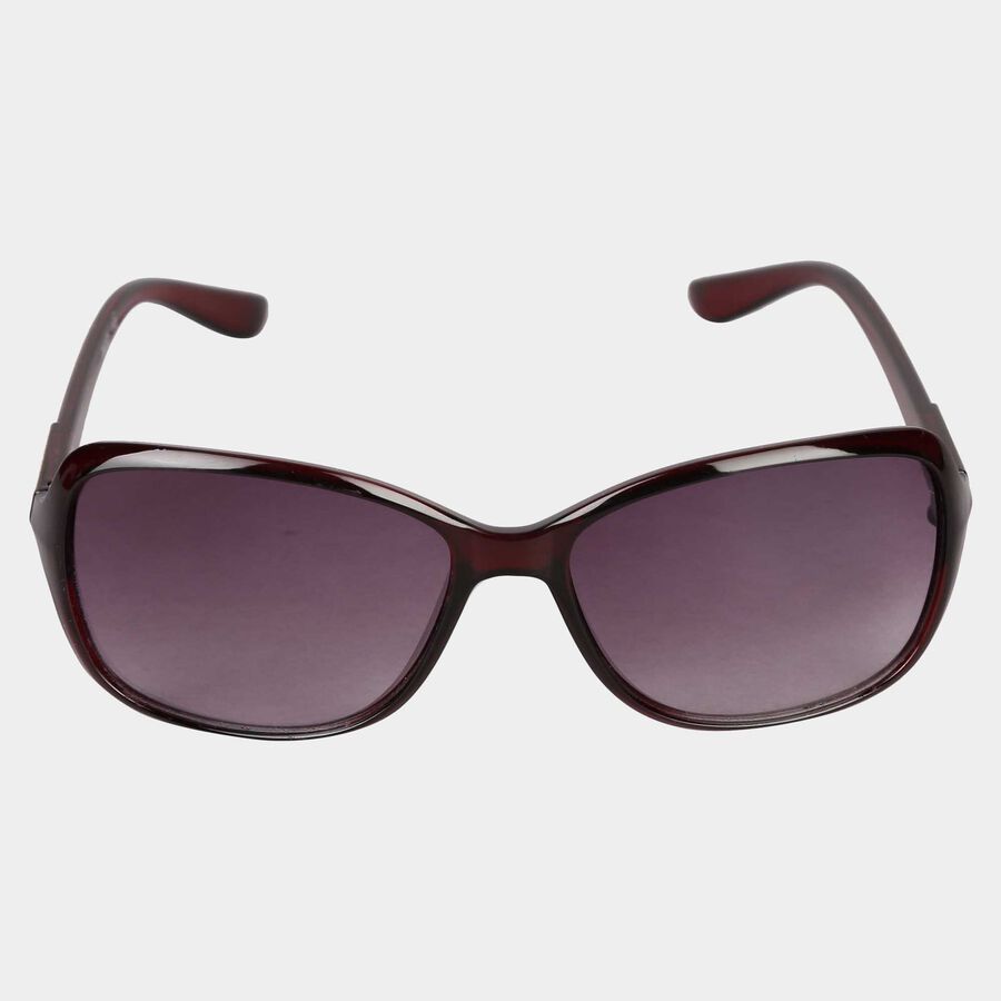 Women's Plastic Gradient Oval Sunglasses, , large image number null