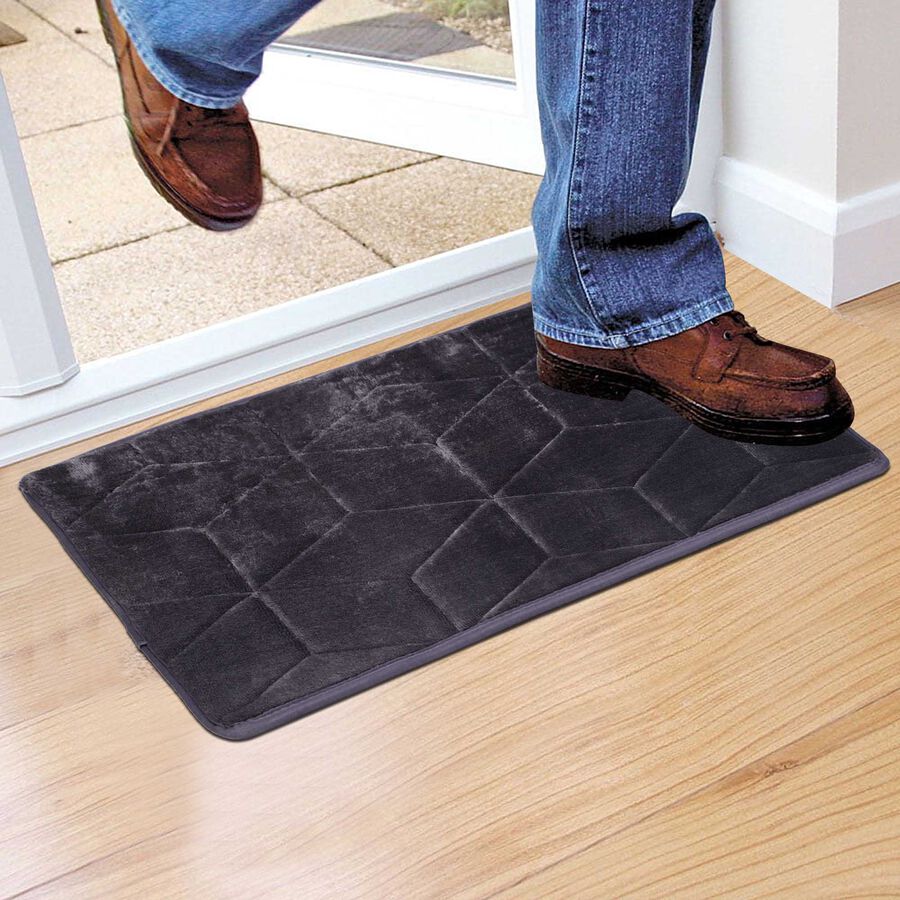 Anti-Skid Absorbent Polyester Bath Mat, , large image number null