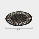 Black Polyester Rug, , small image number null